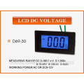 Voltmètre à panneau numérique LCD DC 40-100V Blue backlingt DC Moniteur de mesure de tension